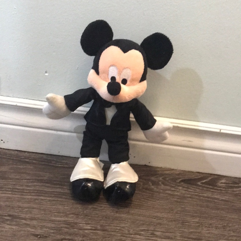 Authentic Disney Parks Mickey Mouse singing wedding plush